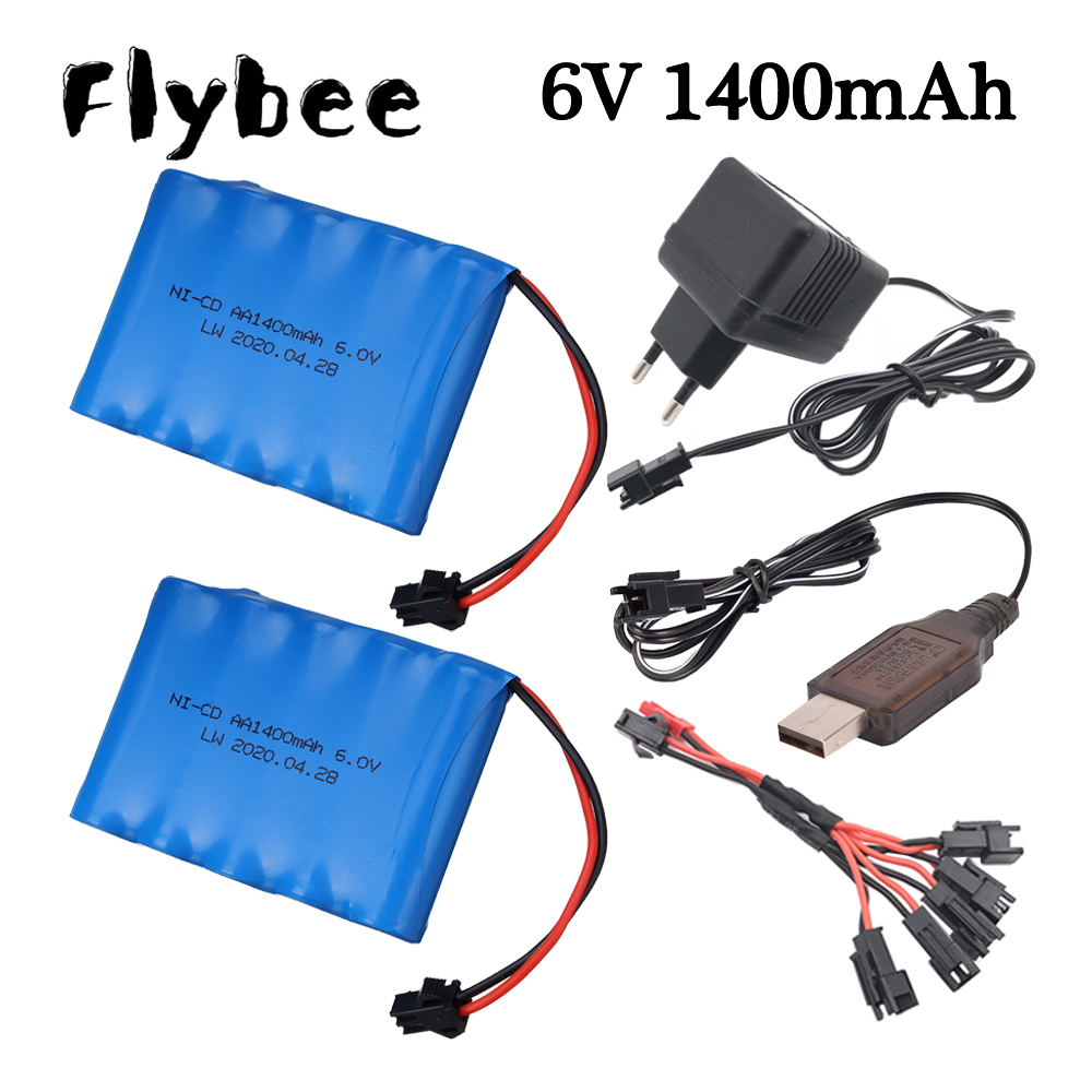 Rc Hobby Vehicles - 6V 1400Mah Nicd Batterij Voor Rc