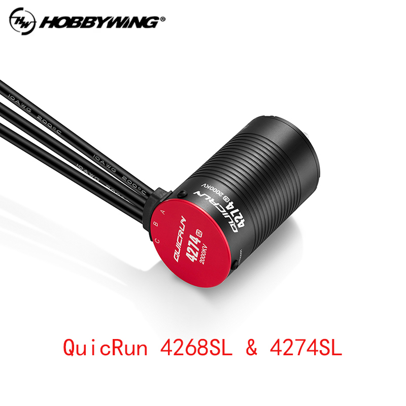 Rc Hobby Grade Plane - NIEUWE HOBBYWING QuicRun 4274SL G2 2000KV