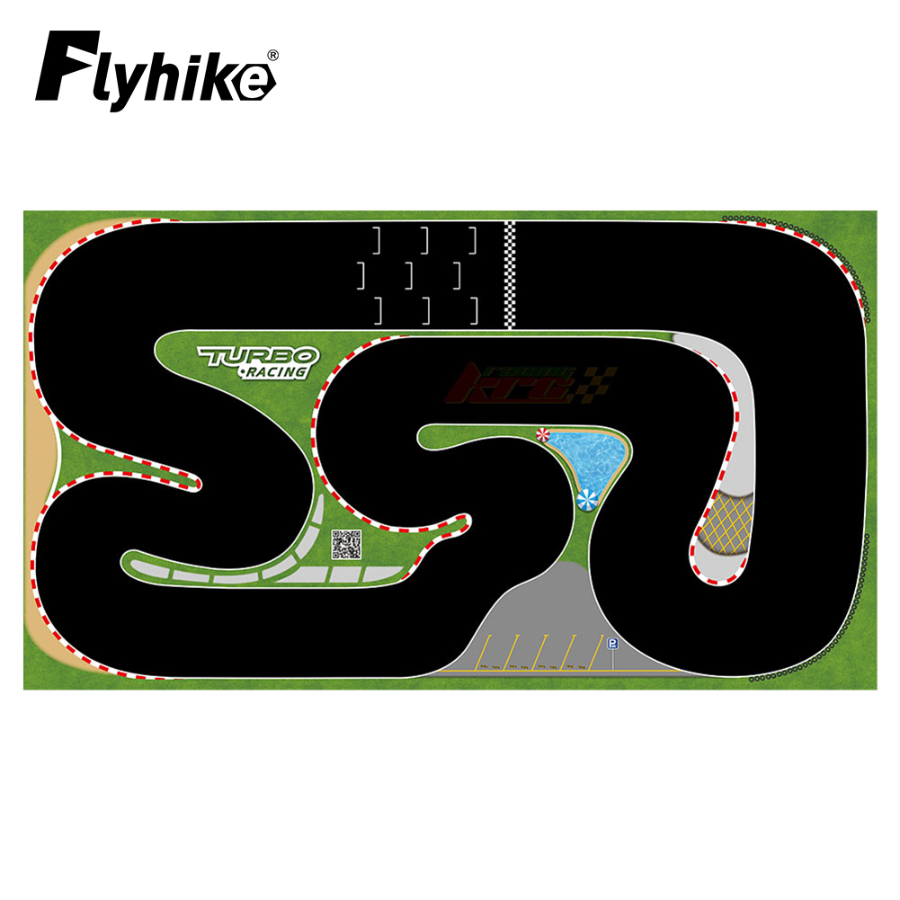 Rc Hobbyking - 160X90Cm 180X80Cm Draagbare Turbo Race Rubber