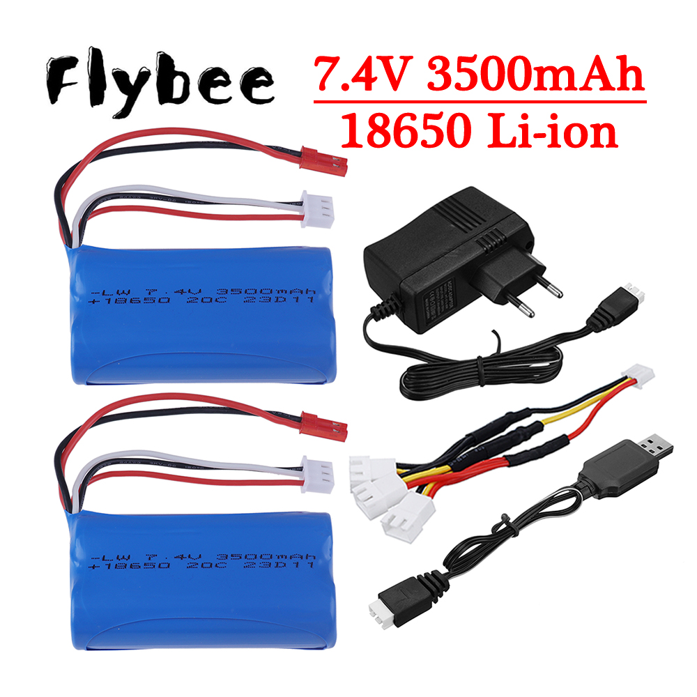 Rc Hobby Vehicles - Verbeterde 3000 mAh tot 3500 mAh