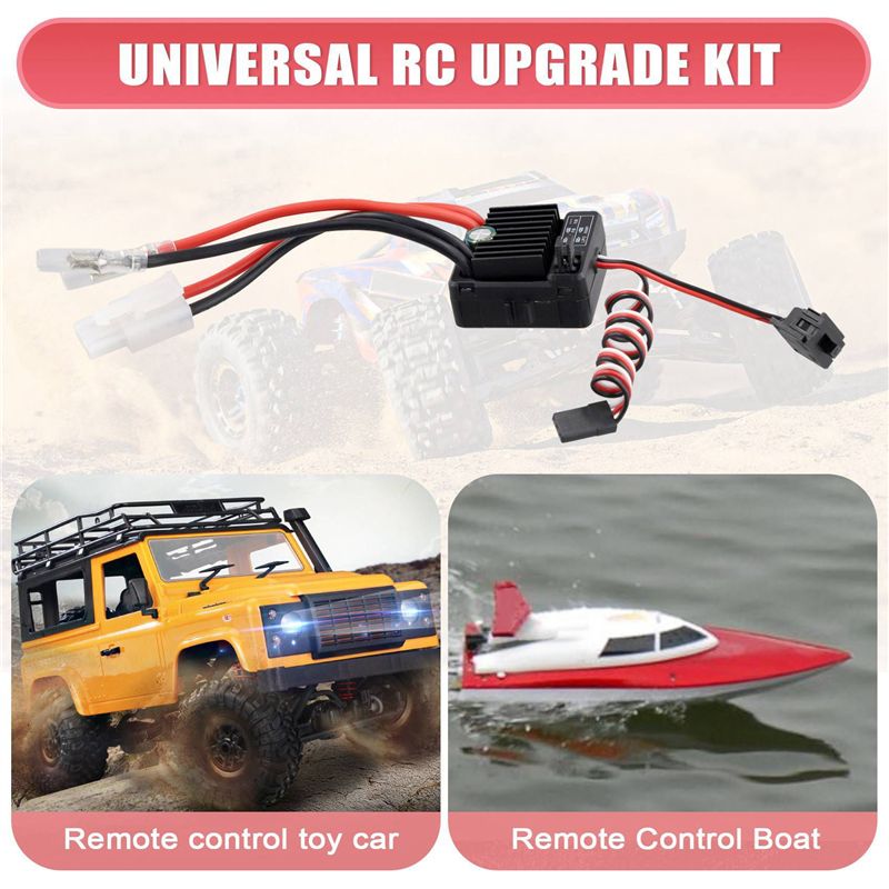 Esc Waterproof 60A - CYGJ-2X RC 1060 Brushed ESC 60A