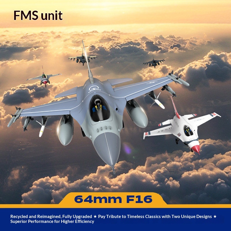 Fms 64Mm F 16 Fighting Falcon  - Rc Hobby Experts recensie en prijs