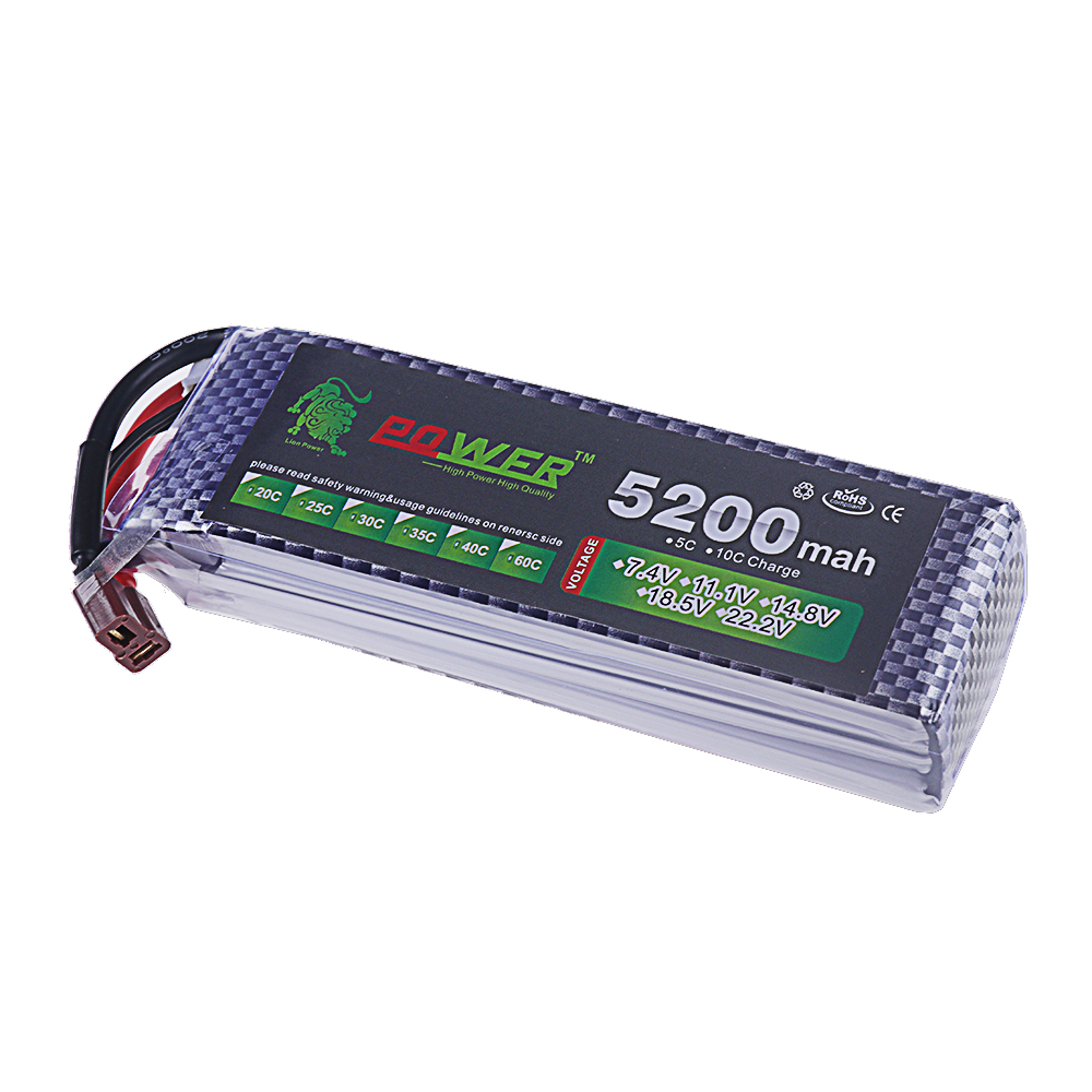 3S Lipo Batterij 11.1V 5200mah - Rc Hobbyking recensie en prijs