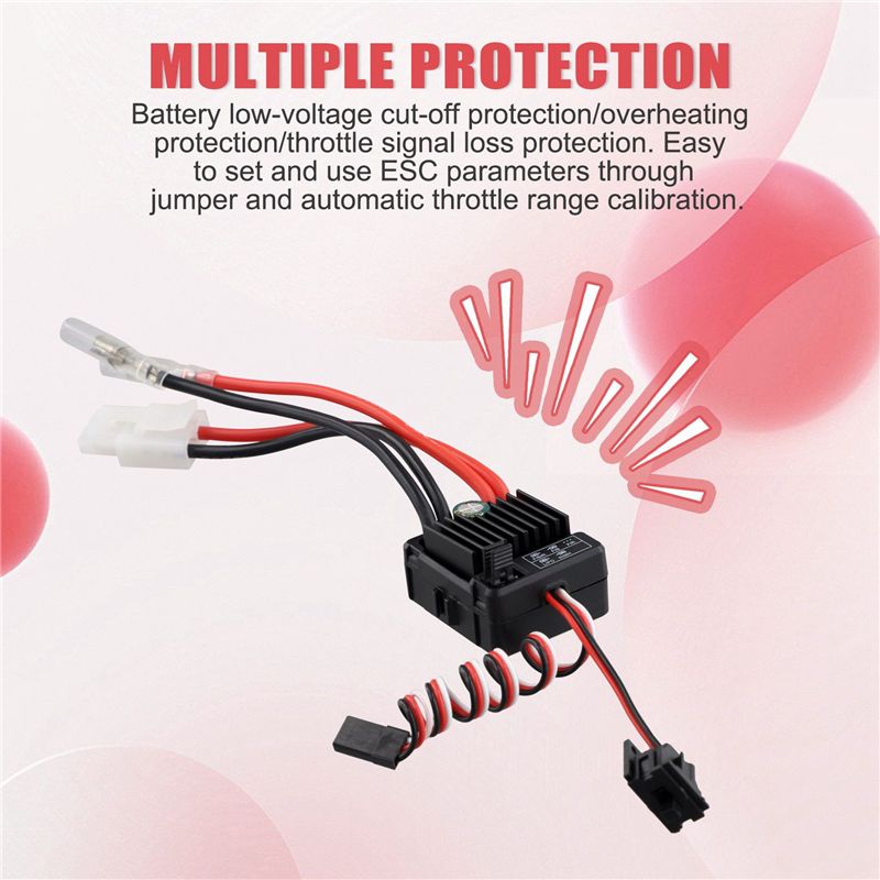 CYGJ-2X RC 1060 Brushed ESC 60 - Esc Waterproof 60A recensie en prijs