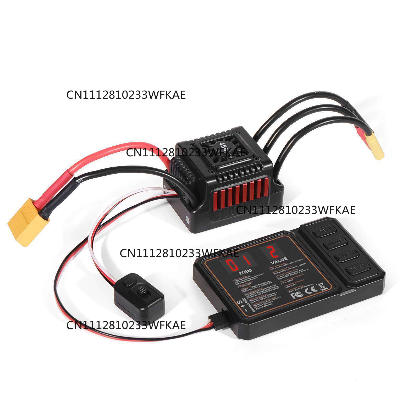 YSIDO 45A/60A waterdichte en s - Esc Waterproof 60A recensie en prijs