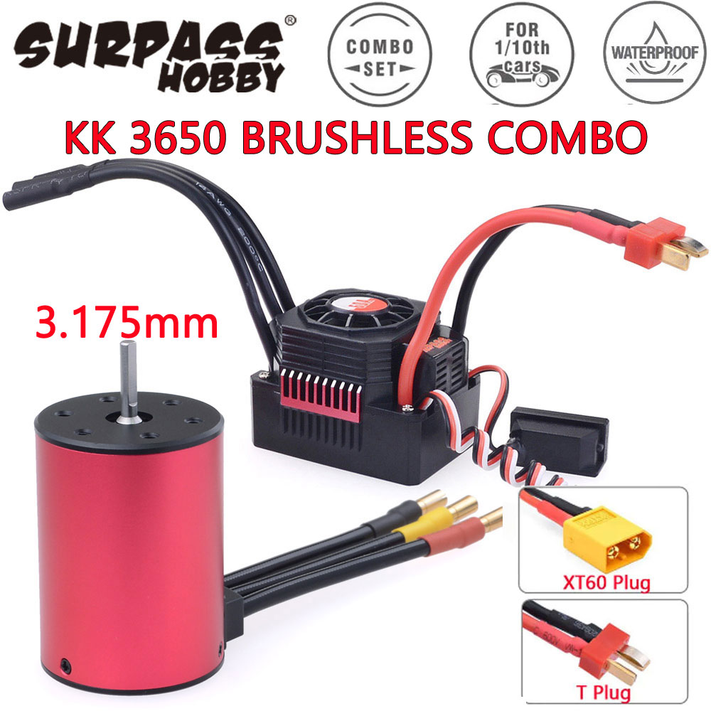 Surpass Hobby KK 3650 Combo Wa - Esc Waterproof 60A recensie en prijs