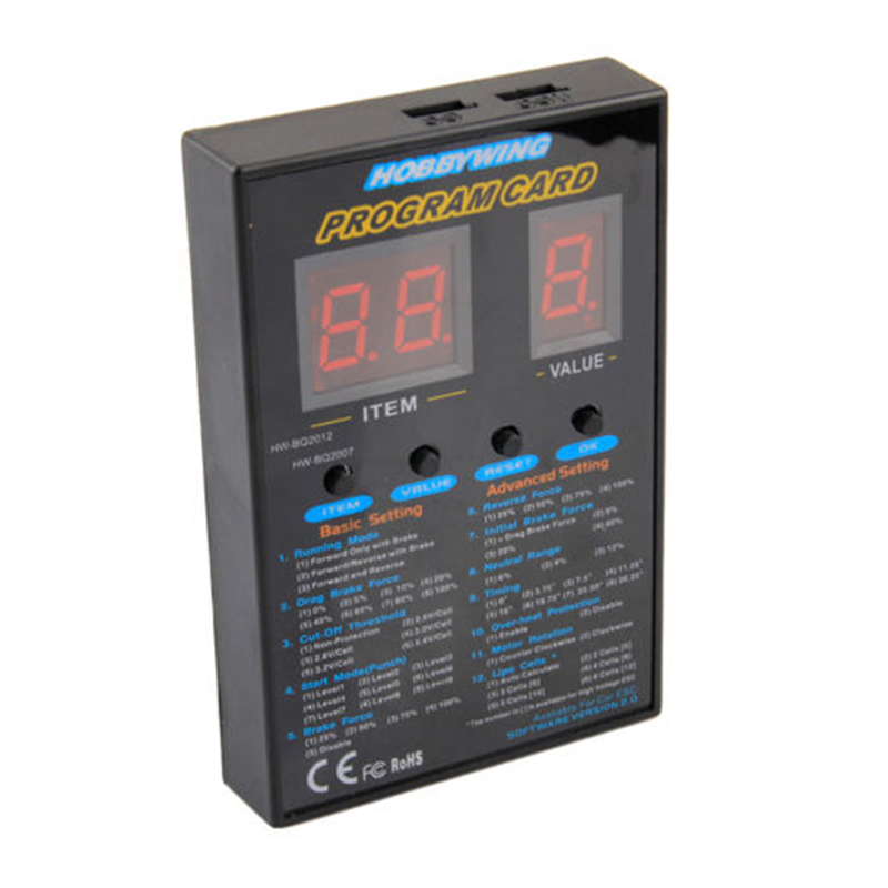 Originele Hobbywing ESC-progra - Rc Hobby Grade Plane recensie en prijs